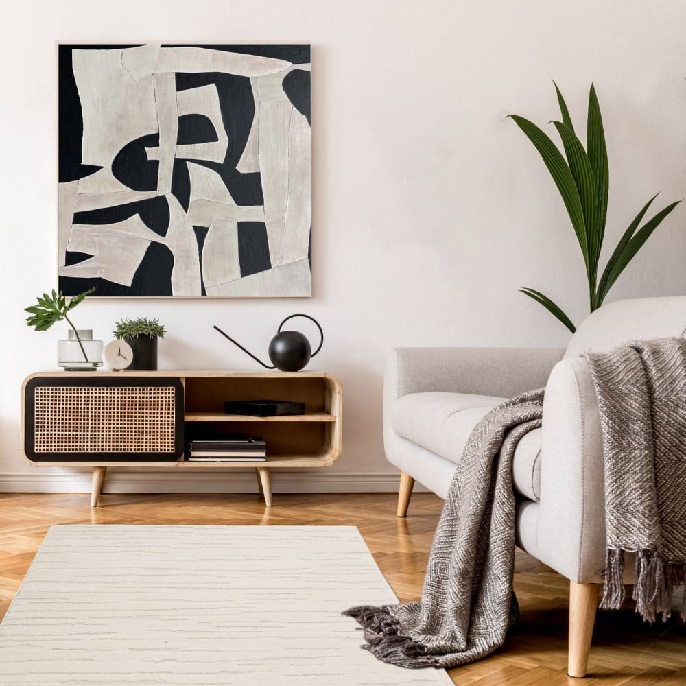Tapis avec effet relief très doux 160 x 230 cm — vue 3