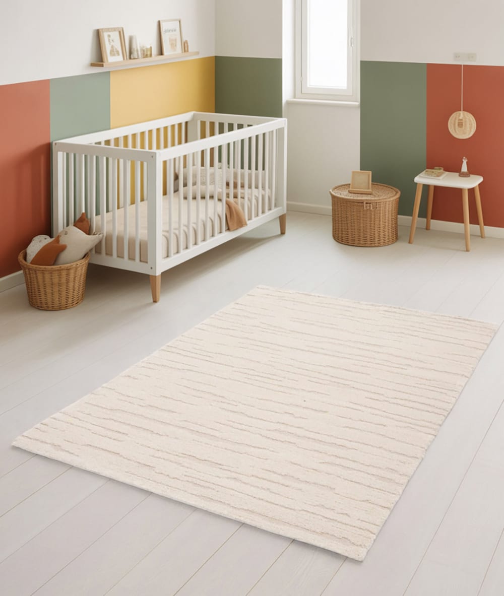 Tapis avec effet relief très doux 160 x 230 cm — vue 4