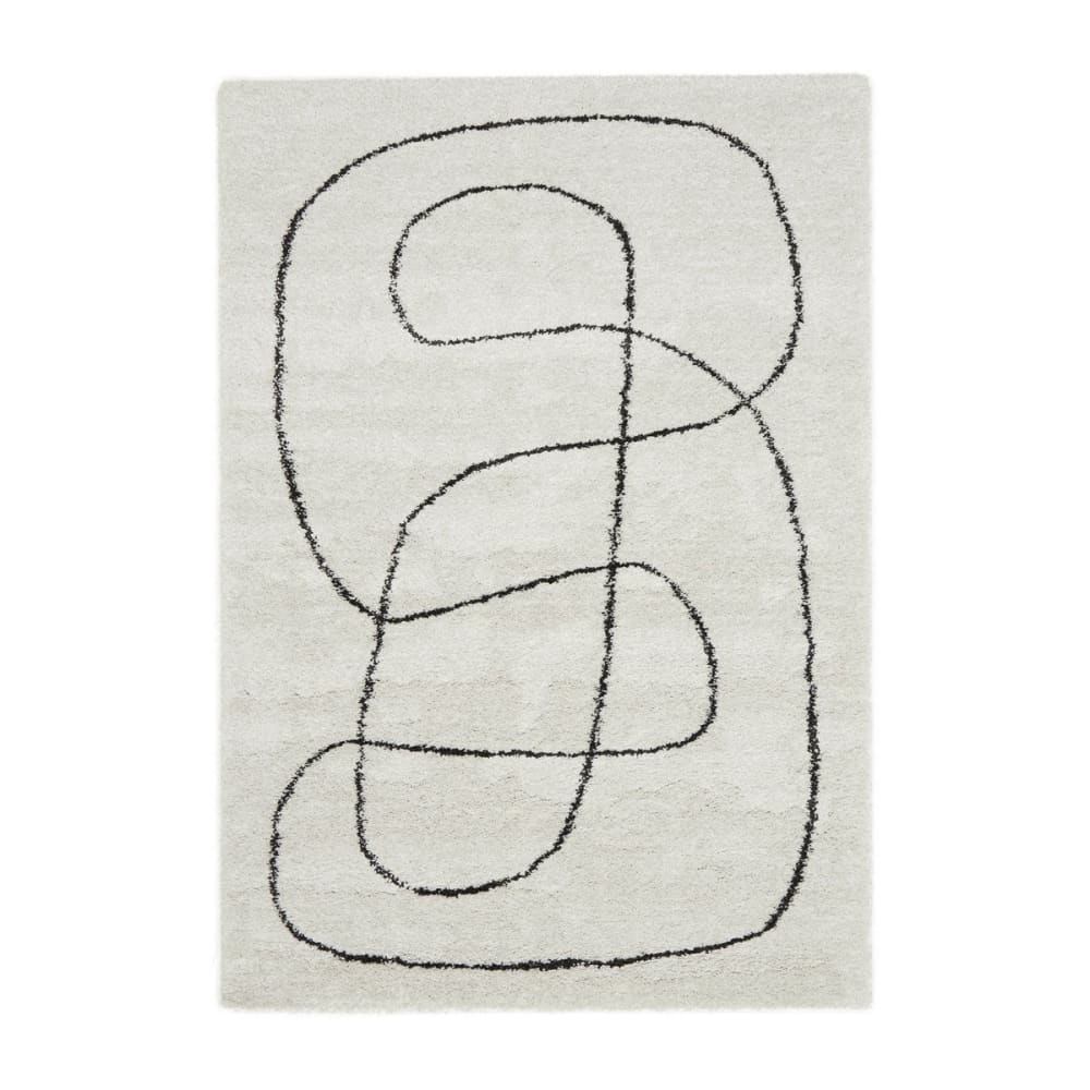 AFK Living Teppich dicht bequem 160 x 230 cm style modern Beige Öko-Tex Zertifikat Pp - Polypropylen