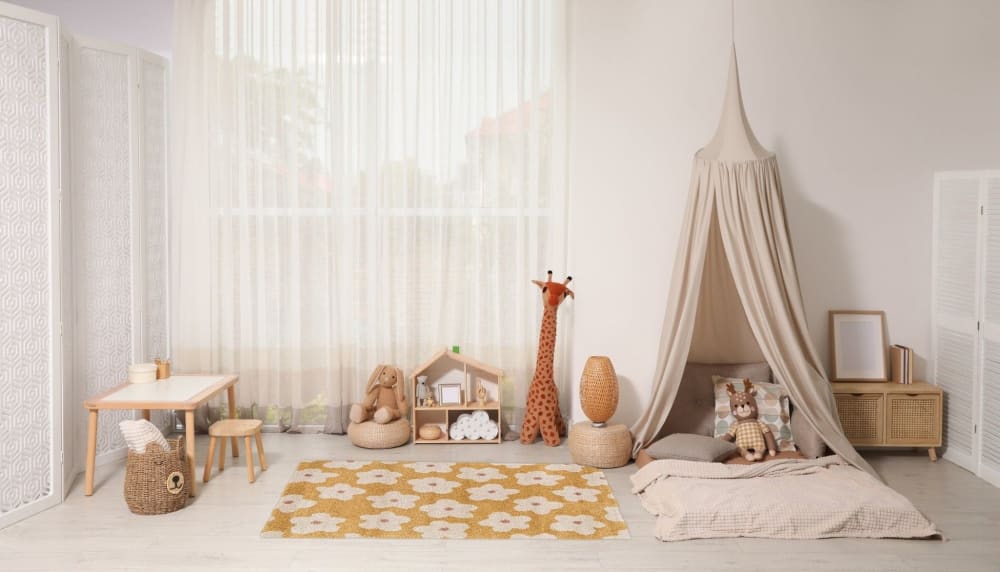 Tapis enfant épais et confortable 120 x 170 cm (AFK Living) - Image 1