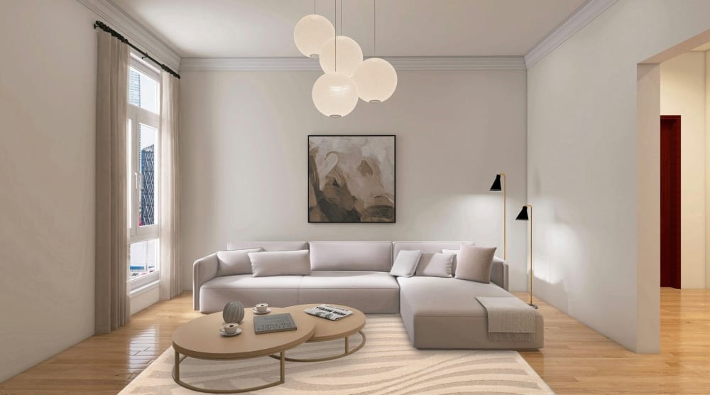 Tapis avec effet relief très doux 200 x 290 cm — vue 3