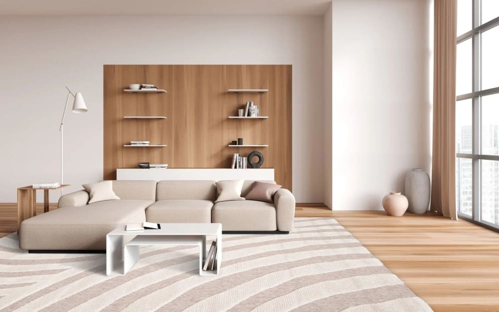 Tapis en relief style japandi 160 x 230 cm — vue 3
