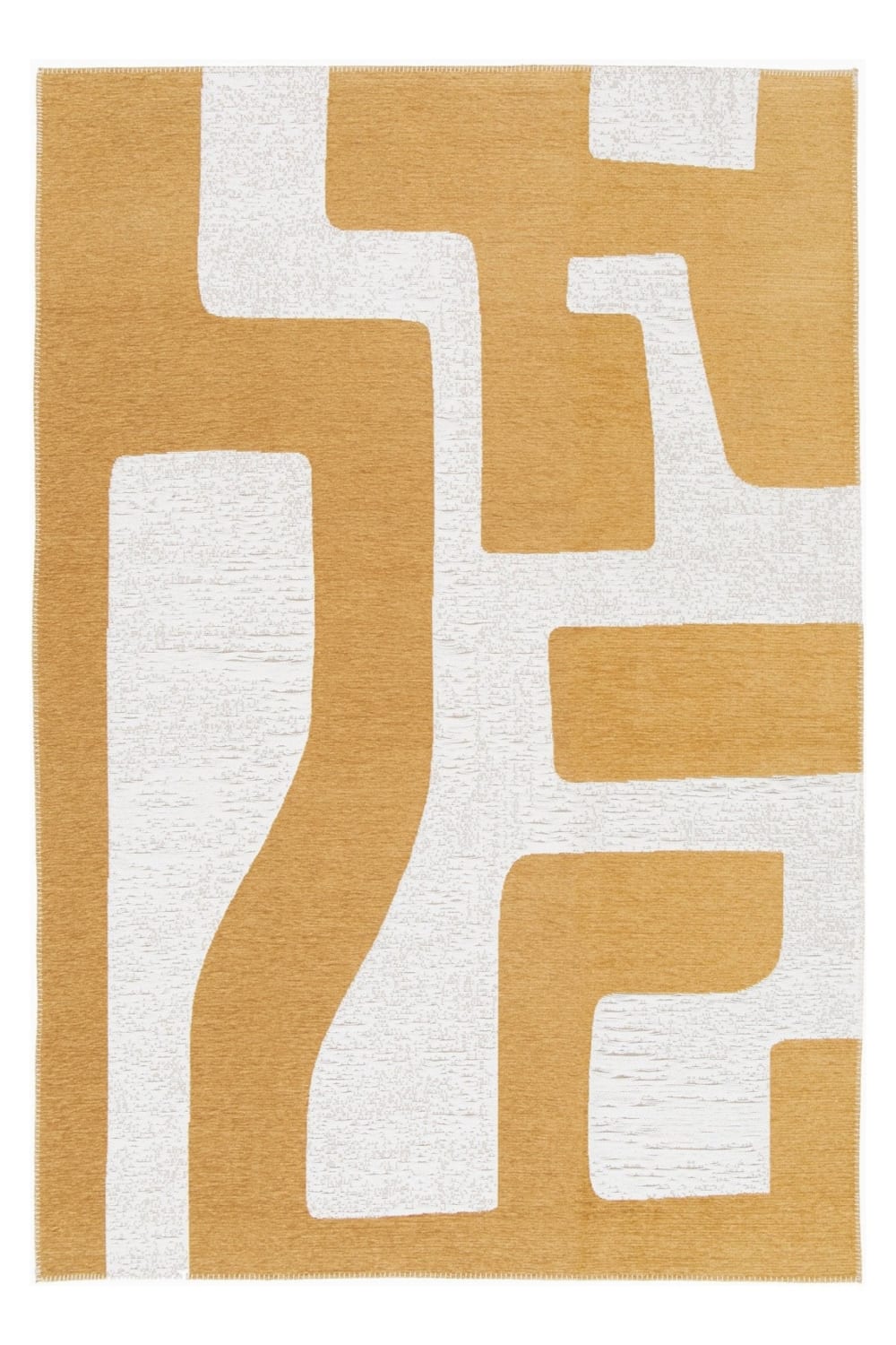 Tapis intérieur extérieur en fibres recyclées DEDALE