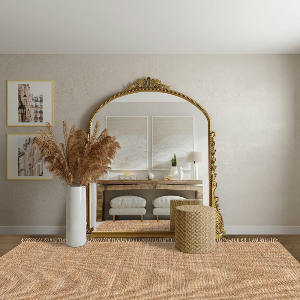 Tapis en jute naturelle de haute qualité 120 x 170 cm — vue 3