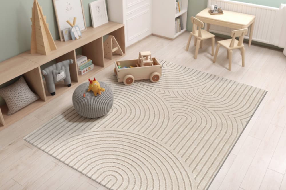 Tapis avec effet relief très doux 80 x 150 cm — vue 4