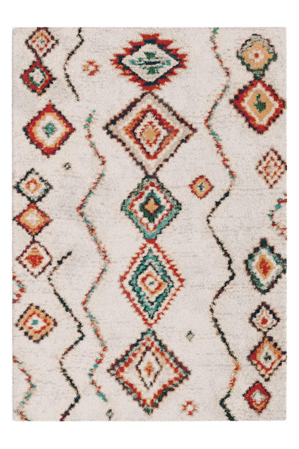 Tapis épais et confortable style ethnique 160 x 230 cm