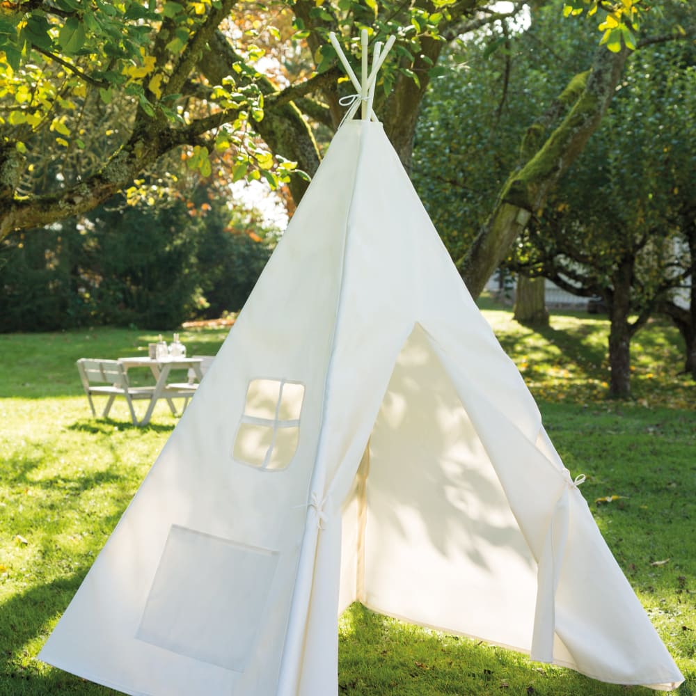 Kinderspielzelt, inkl. Tasche, Weiß - Maisons Du Monde