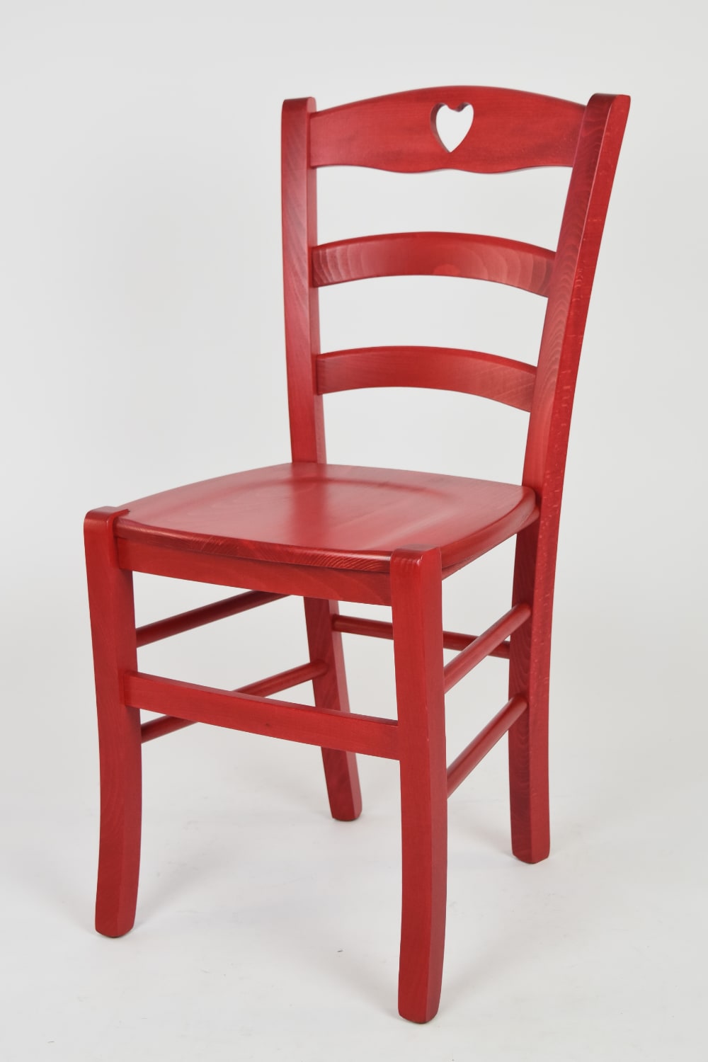 2er Set Stühle aus Buchenholz, Anilinfarbe Rot - Maisons Du Monde