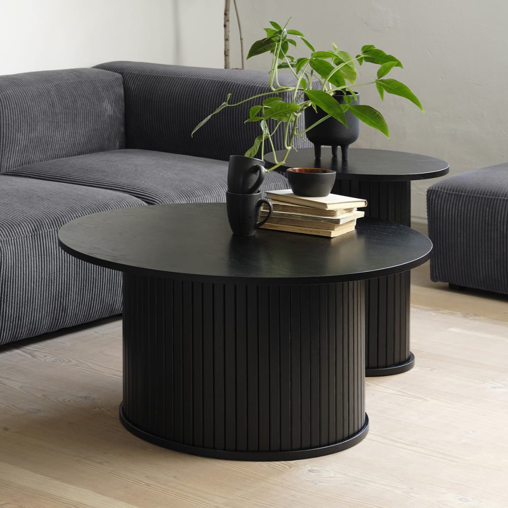 Table basse bois noir - Maisons du Monde