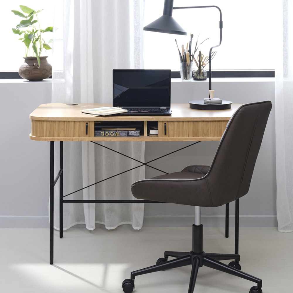 Bureau bois naturel 120x60 - Maisons du Monde
