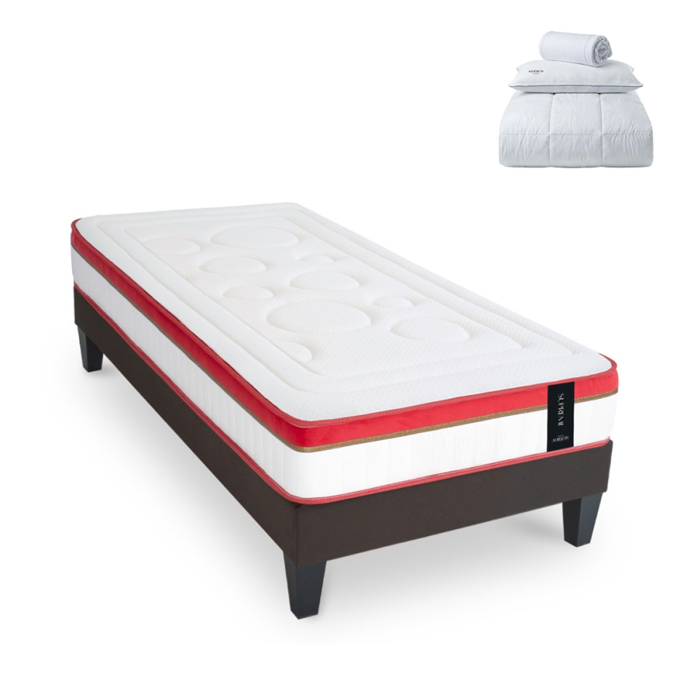 Prêt à dormir matelas mémoire h24 sommier 90x190 Prêt à dormir matelas mémoire h24 sommier 90x190