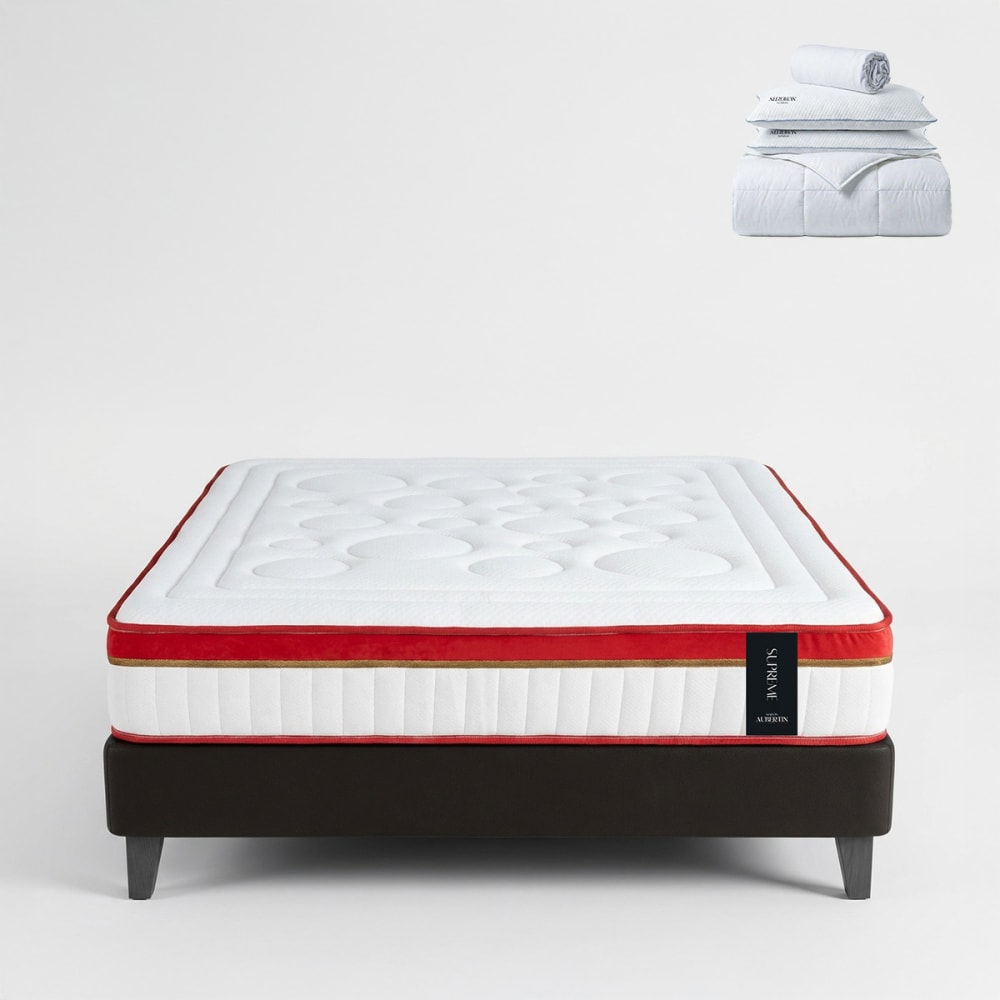 Prêt à dormir matelas mémoire h24 sommier 140x190 Prêt à dormir matelas mémoire h24 sommier 140x190