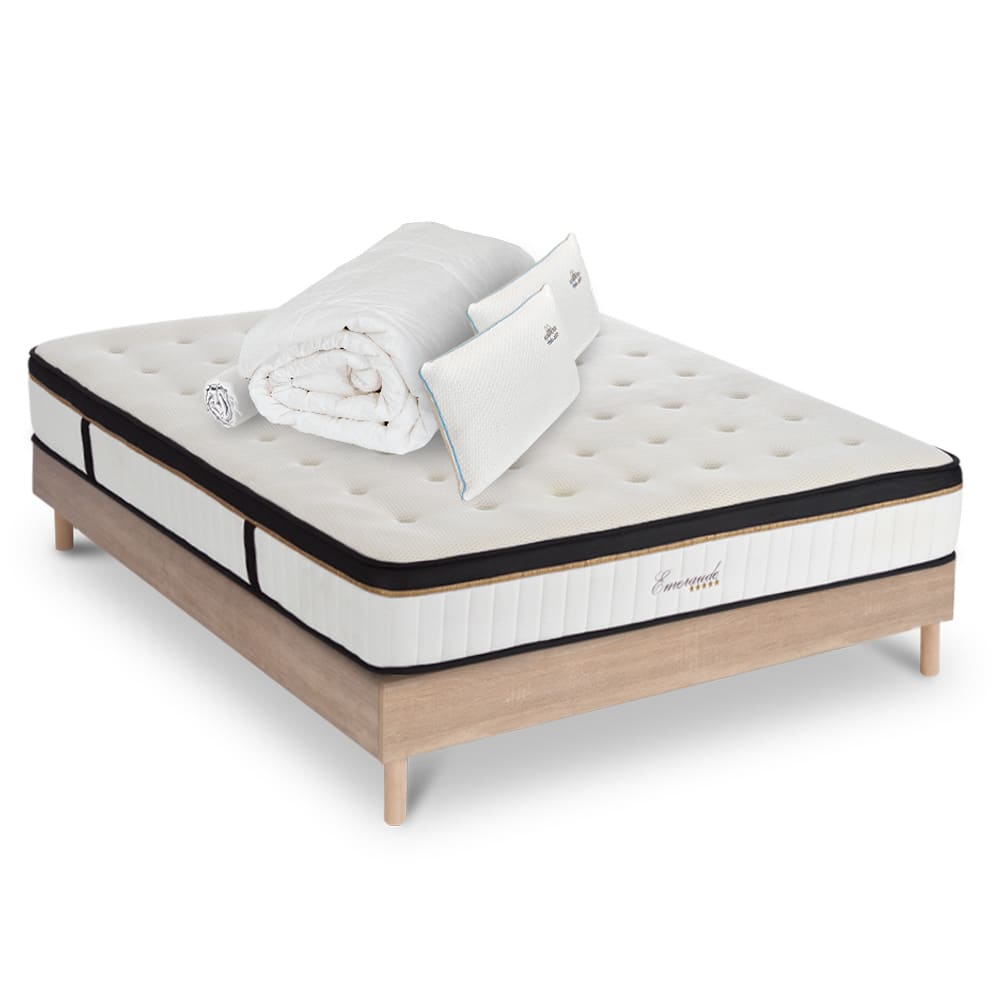 Prêt à dormir mémoire de forme h24 160x200 cm