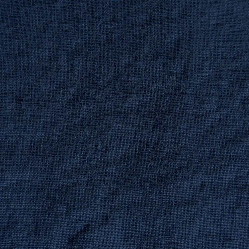 Housse de couette lin bleu de chine 200x200 cm — vue 4
