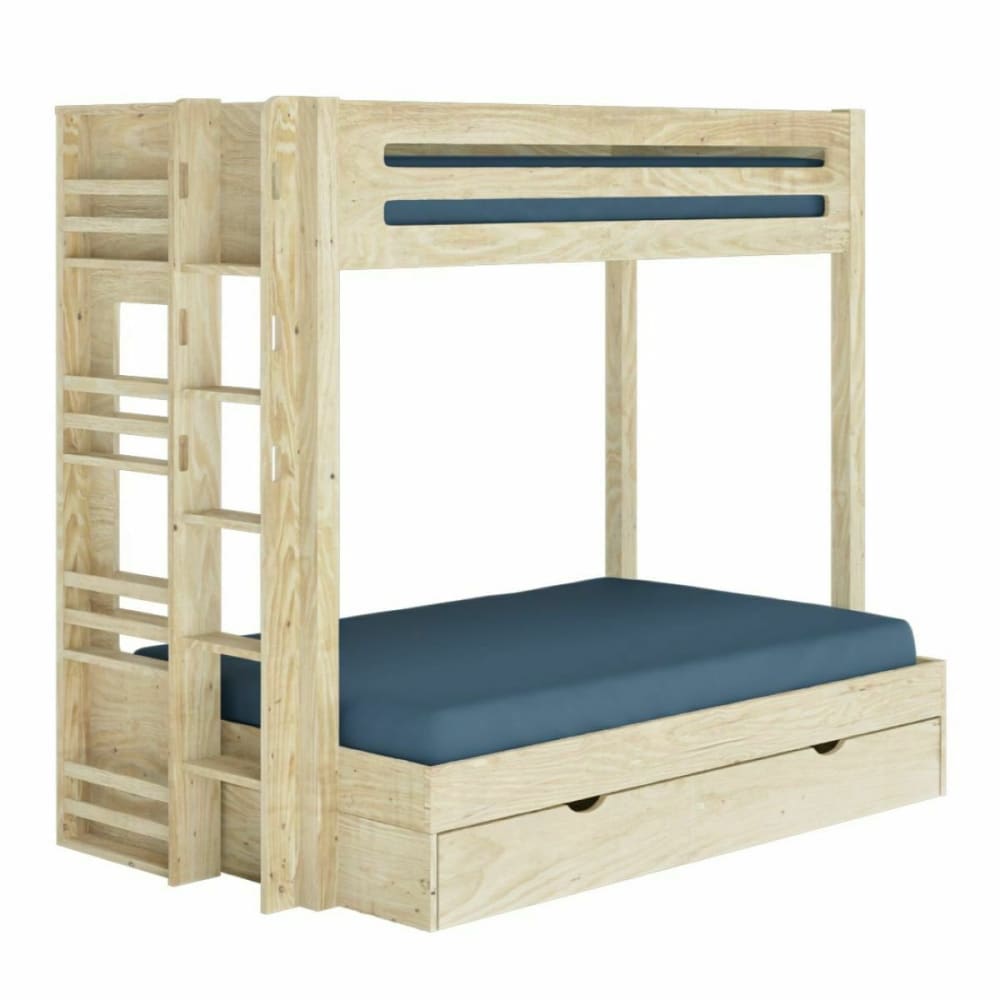 Lit superposé 4 places bois massif 120x190 cm Lit superposé 4 places bois massif 120x190 cm
