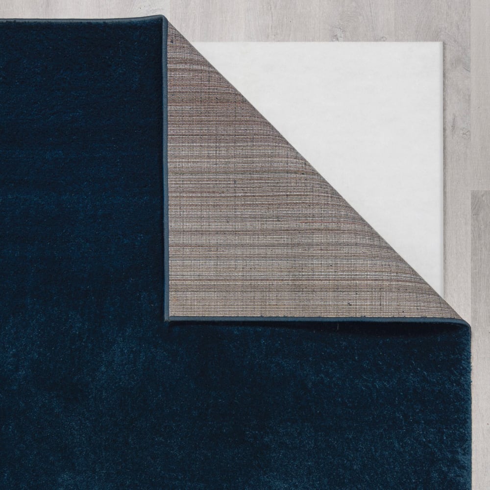 Tapis de salon moderne épais bleu 120x170 cm — vue 4