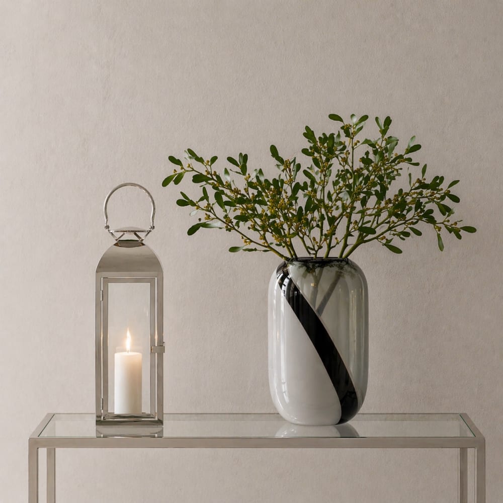 Branche de gui artificielle verte h68 — vue 4