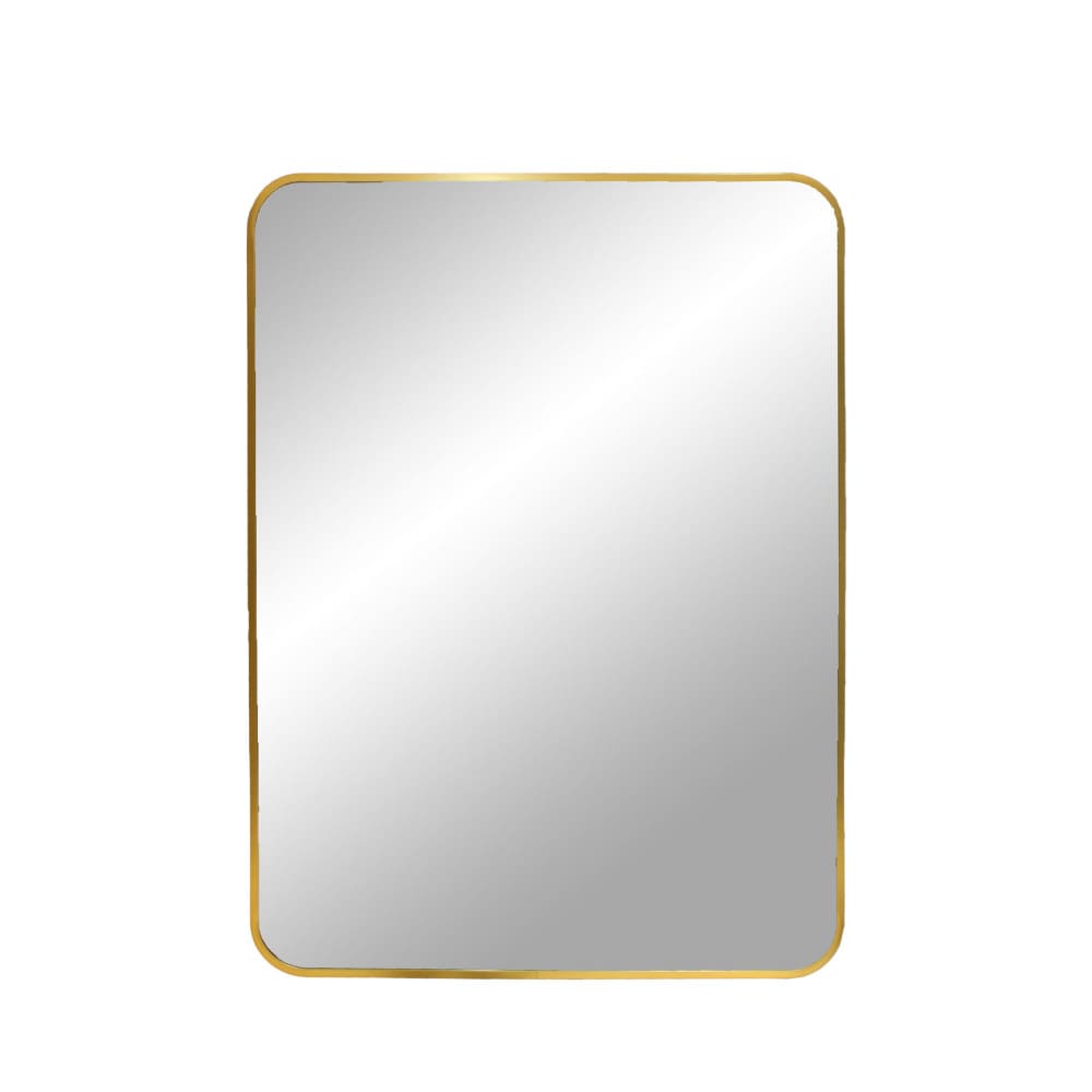 Miroir rectangulaire 50x70cm - Laiton
