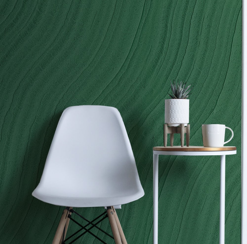 Acte Deco Panorama-Vliestapete Material-Effekt, Grün 525 x 250cm style modern Grün Öko-Tex Zertifikat Papier