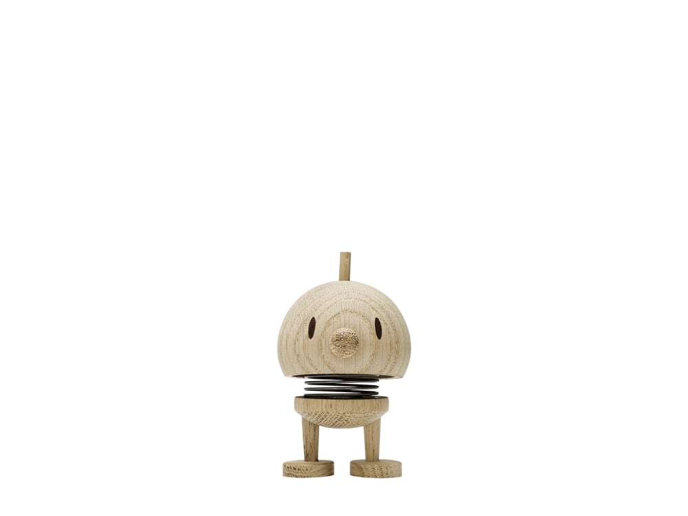 Hoptimist Figurine bumble s chêne brut style contemporain MARRON BOIS Garçon