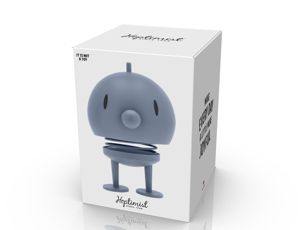 Figurine plastique bleu h15cm - Maisons du Monde