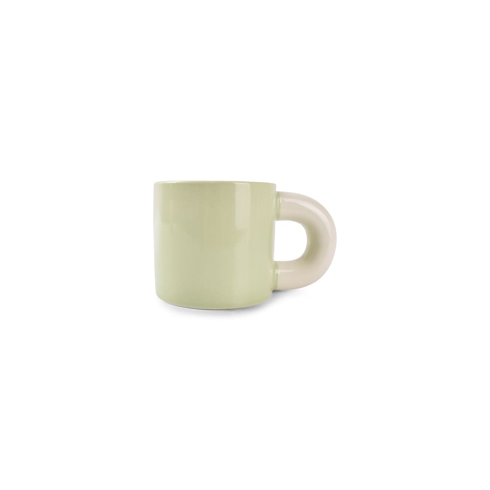 Tasse vert en porcelaine 33cl Tasse vert en porcelaine 33cl