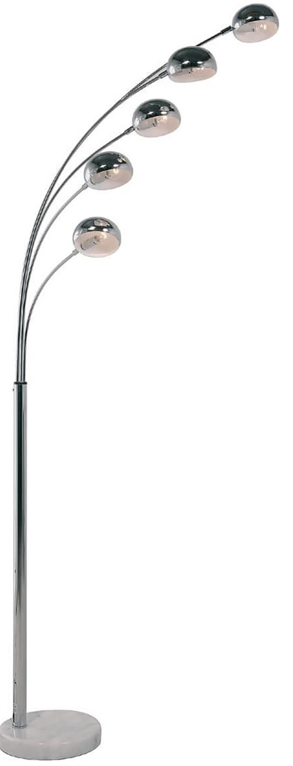 Lampadaire Five Fingers 201cm chromé Kare Design