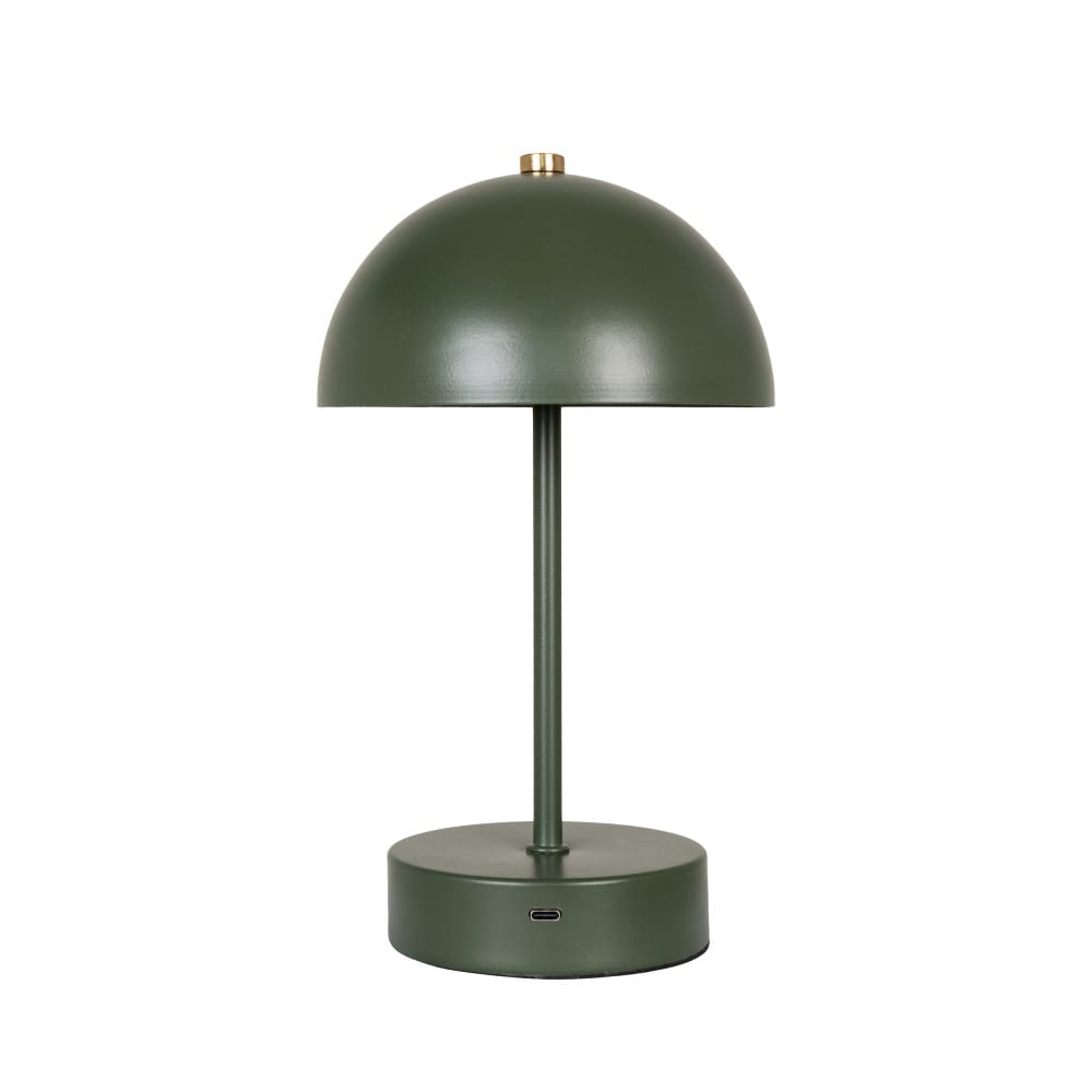 Lampe à poser en métal - vert — vue 4