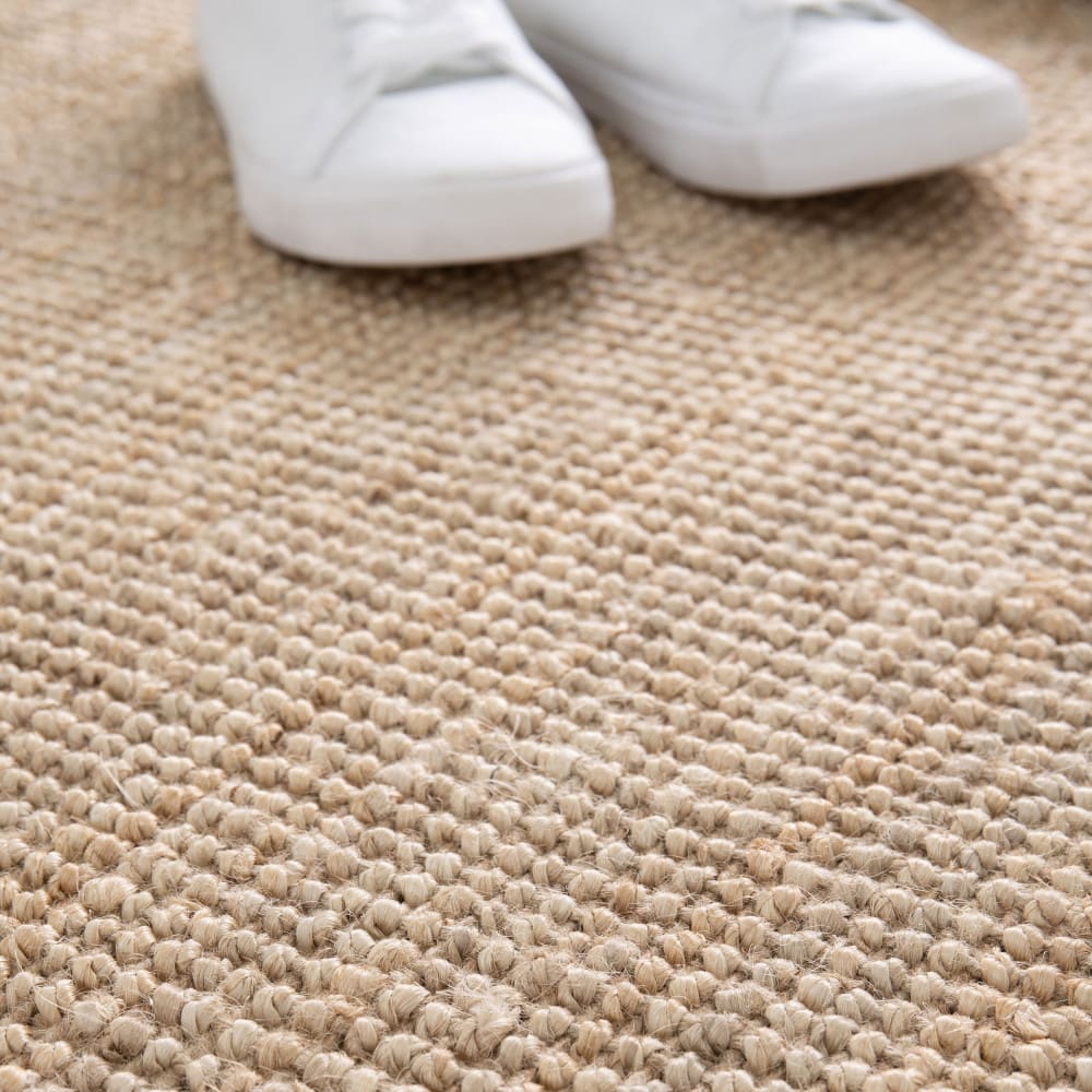 Tapis bohème - 120x170cm naturel jute — vue 4
