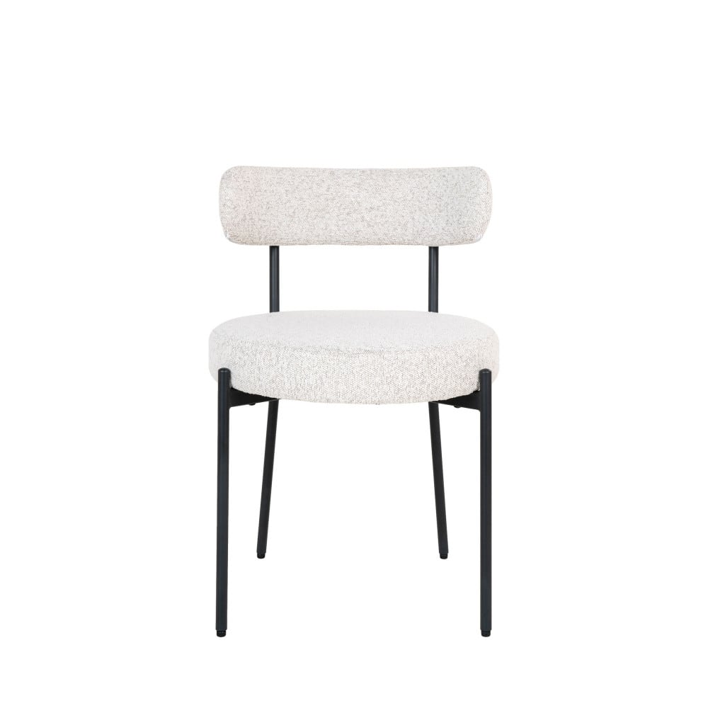 Lot de 2 chaises en tissu