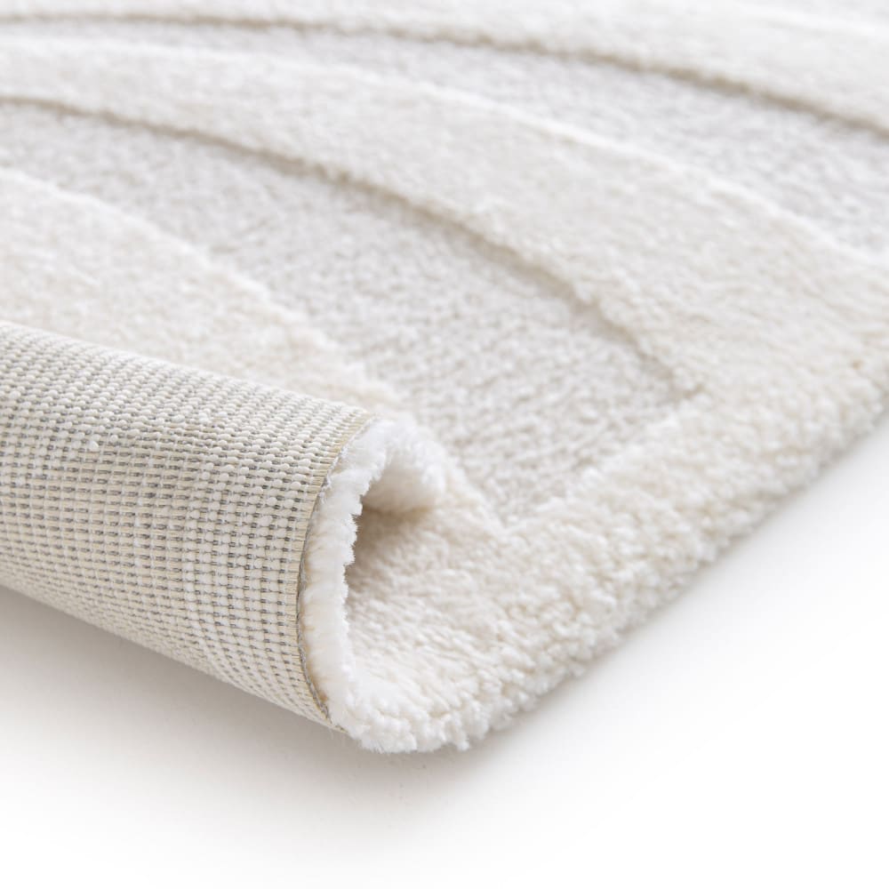 Tapis scandinave - 120x170cm écru polypropylène — vue 4