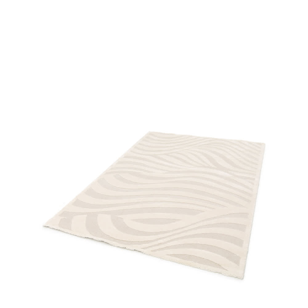 Tapis scandinave - 200x290cm écru polypropylène — vue 3