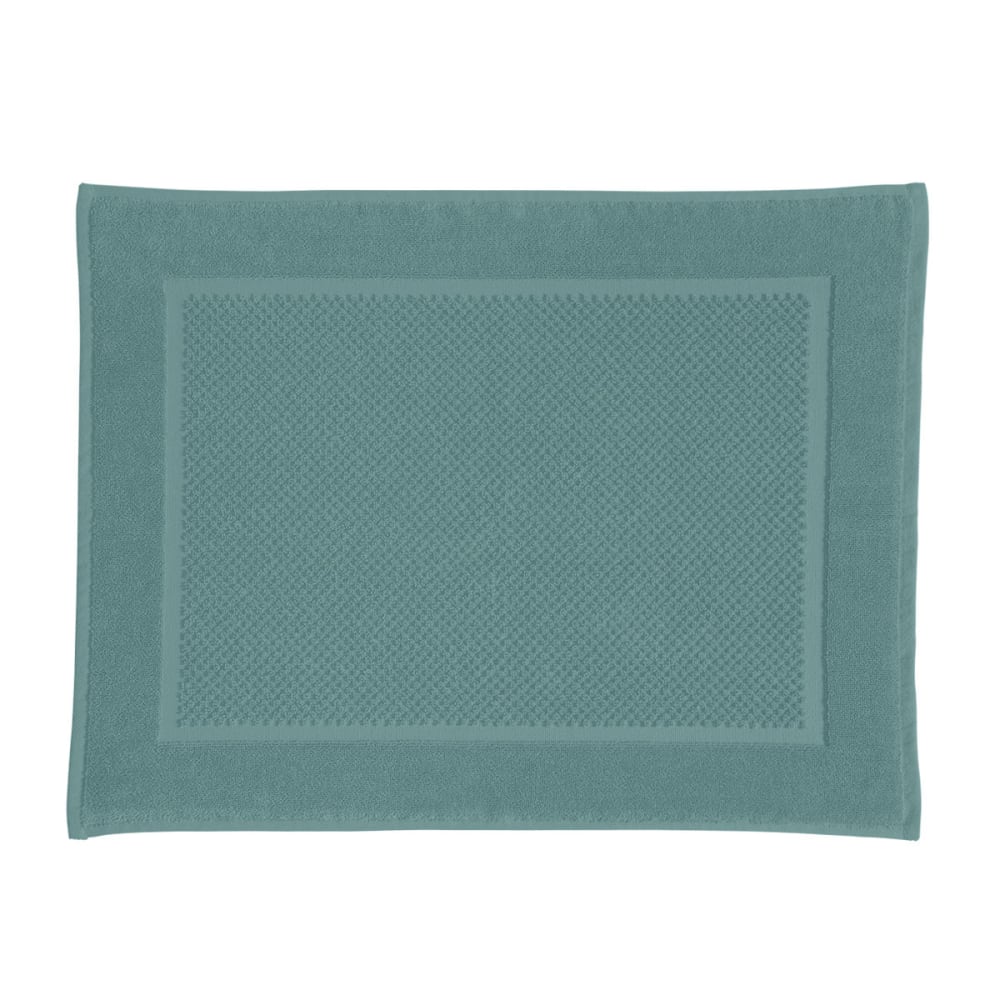 Tapis de bain uni coton éponge oeko-tex 50x70cm