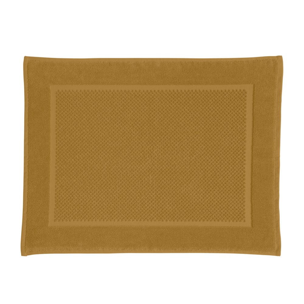 Tapis de bain uni coton éponge oeko-tex 50x70cm