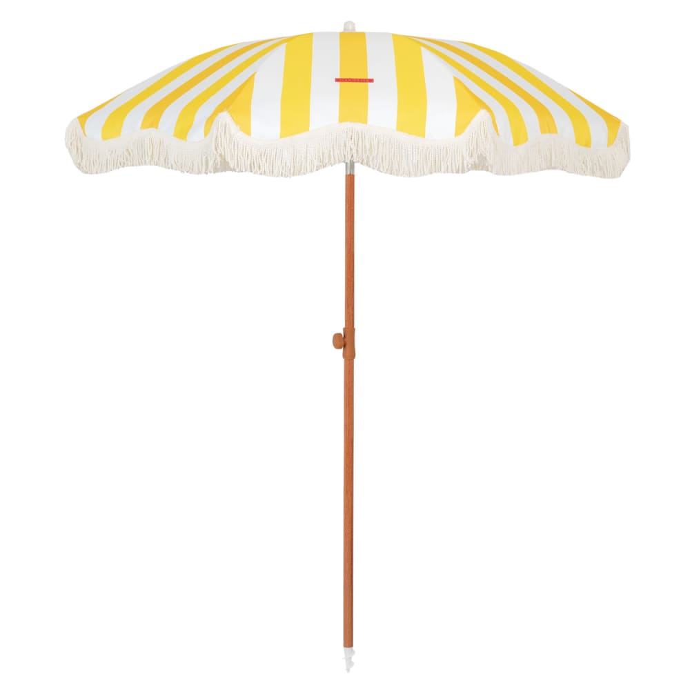 Grand Parasol Polyester 210x170cm Jaune