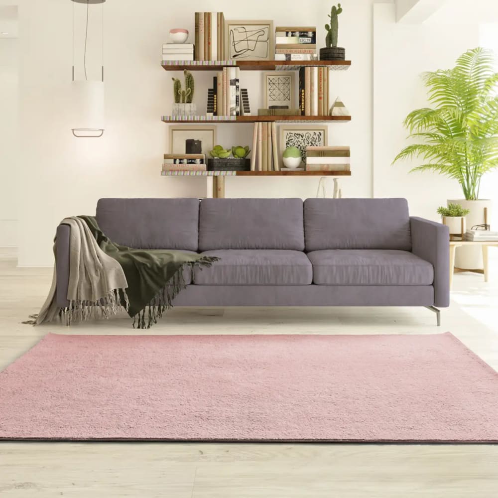 Atticgo Schlafzimmerteppich, Waschbar, rosa, 60x100 cm style modern Öko-Tex Zertifikat - Pes - Polyester