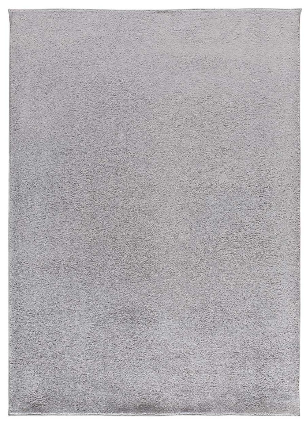Tapis descente de lit lavable gris antidérapant 60x100 cm