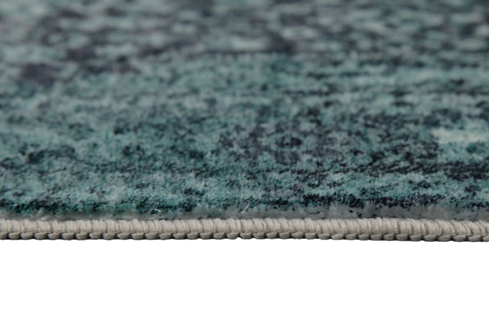Tapis de bain vert motif classique vintage imprimé 70x120 — vue 4
