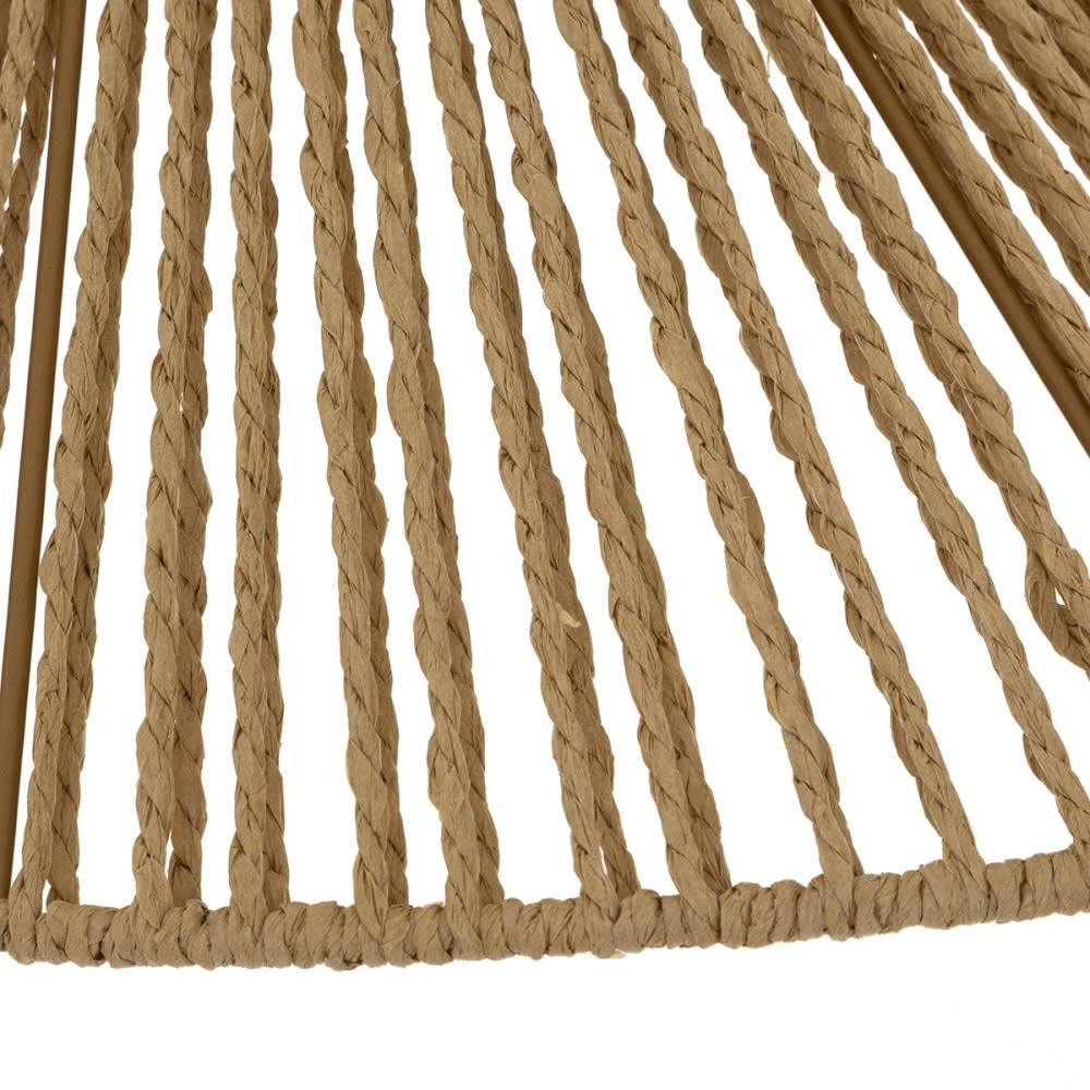 Suspension corde myha naturel d58 — vue 3