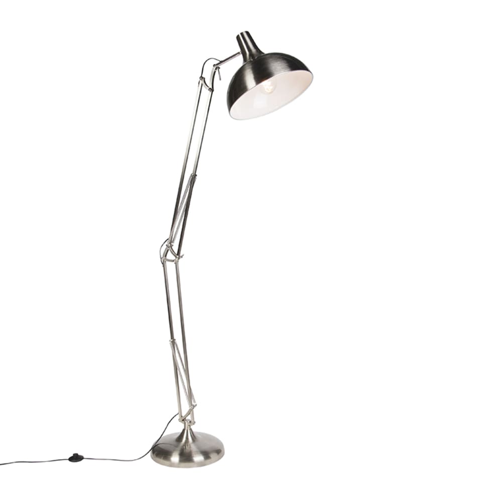 Lampadaire design acier — vue 3