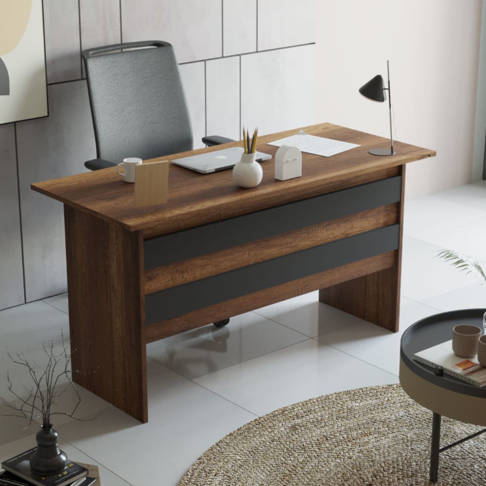 Concept Usine Schreibtischmöbel-Set style modern Braun Spanplatte