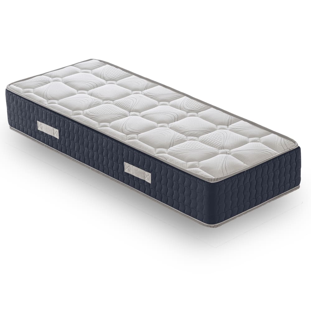 Materassiedoghe Orthopädische Viskoelastische Matratze 90X200 Höhe 30 cm Blau Pes - Polyester