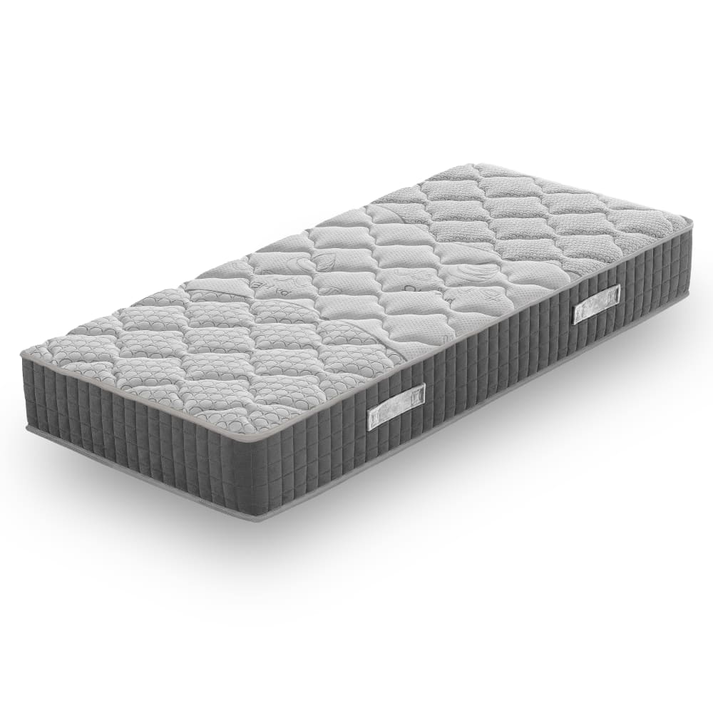 Materassiedoghe Orthopädische Matratze 90X200 Höhe 25 cm Grau Pes - Polyester