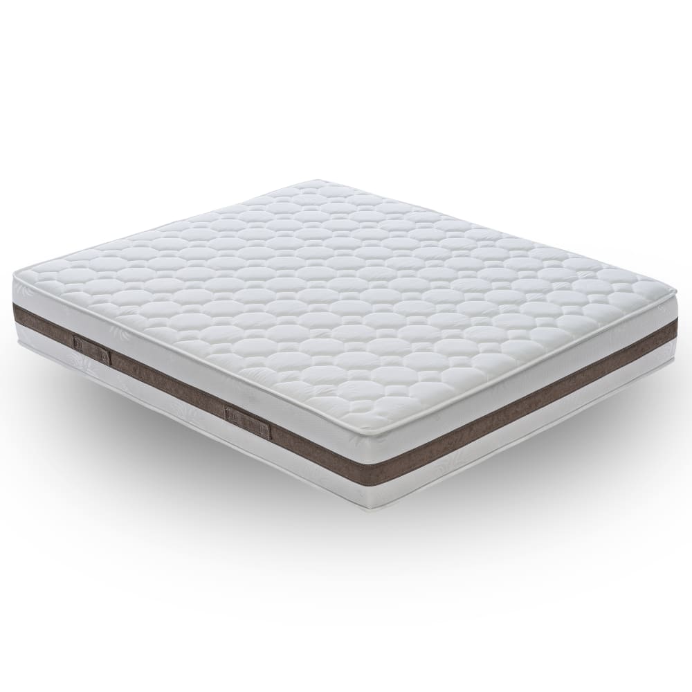 Materassiedoghe Orthopädische Viskoelastische Matratze 140X190 Höhe 28 cm Braun Pes - Polyester