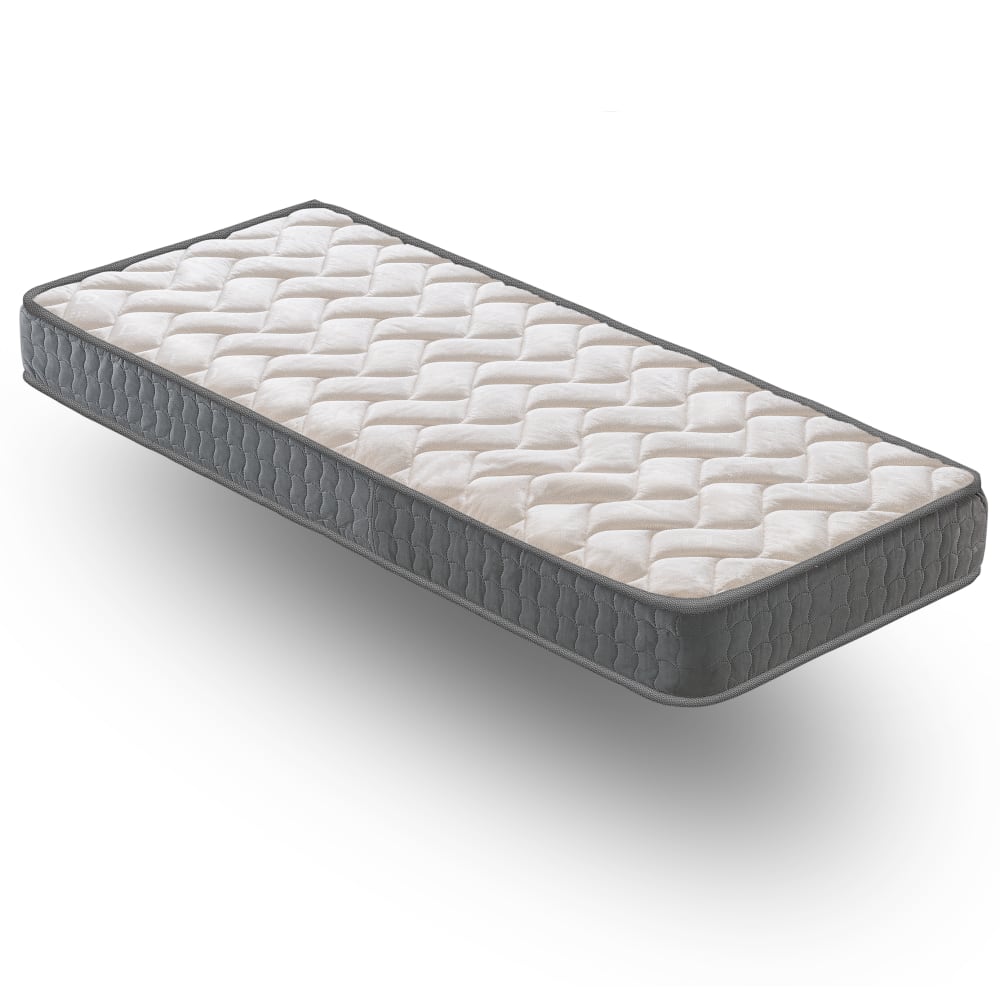 Materassiedoghe Orthopädische Matratze, Sommer-/Winterseite, 90X200 Höhe 16 cm Grau Pes - Polyester