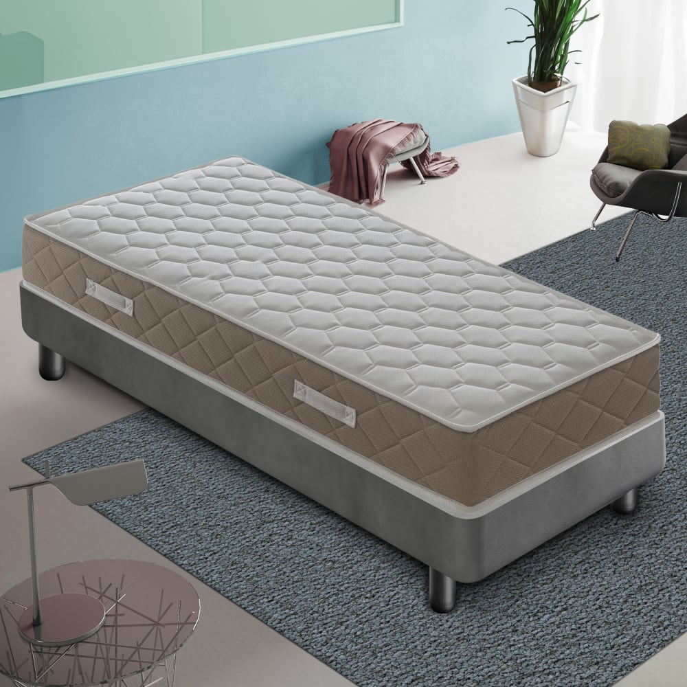 Matelas ressorts ensachés et mémoire de forme 90x200 épaisseur 25 cm - Maisons du Monde