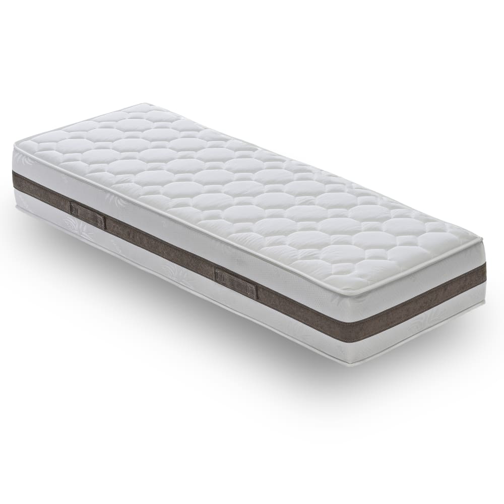 Materassiedoghe Orthopädische Viskoelastische Matratze 90X200 Höhe 28 cm Braun Pes - Polyester