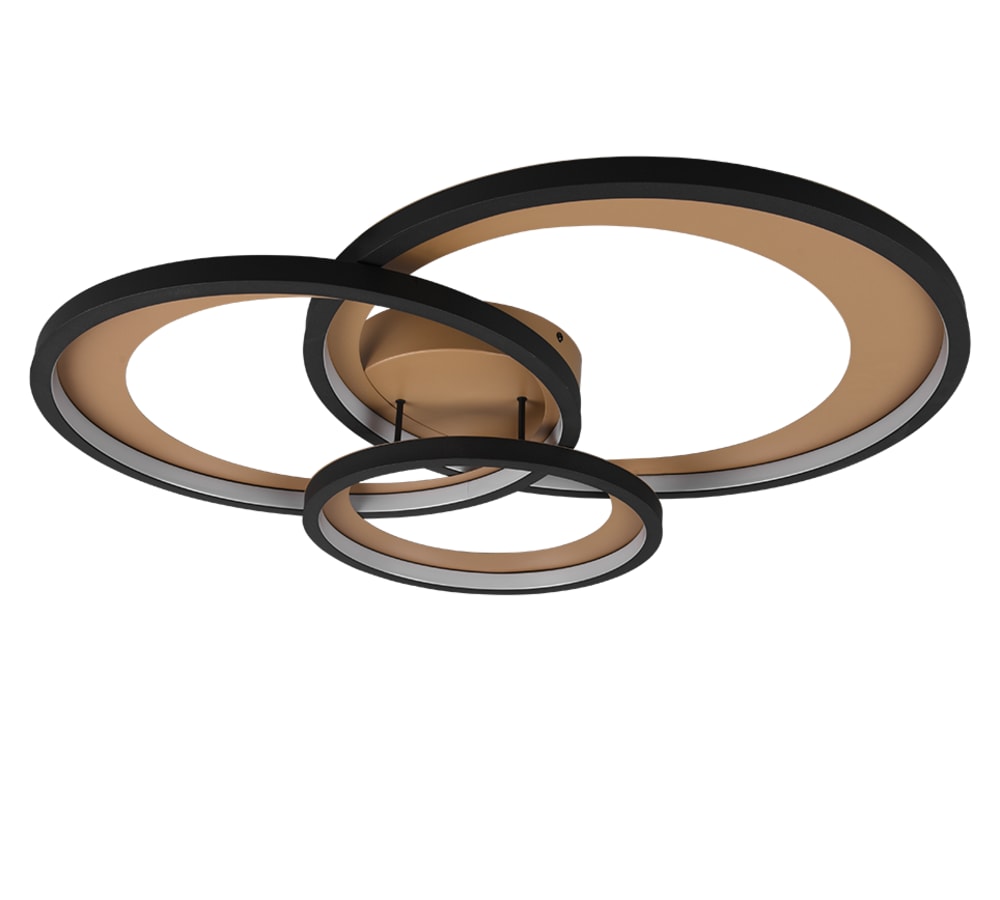 Plafonnier/applique Led noir — vue 3