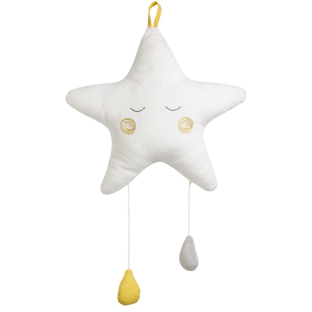 Sauthon - Suspension Décorative Murale Étoile - Sauthon - Babyfan - Blanc - 53x6x30 Blanc
