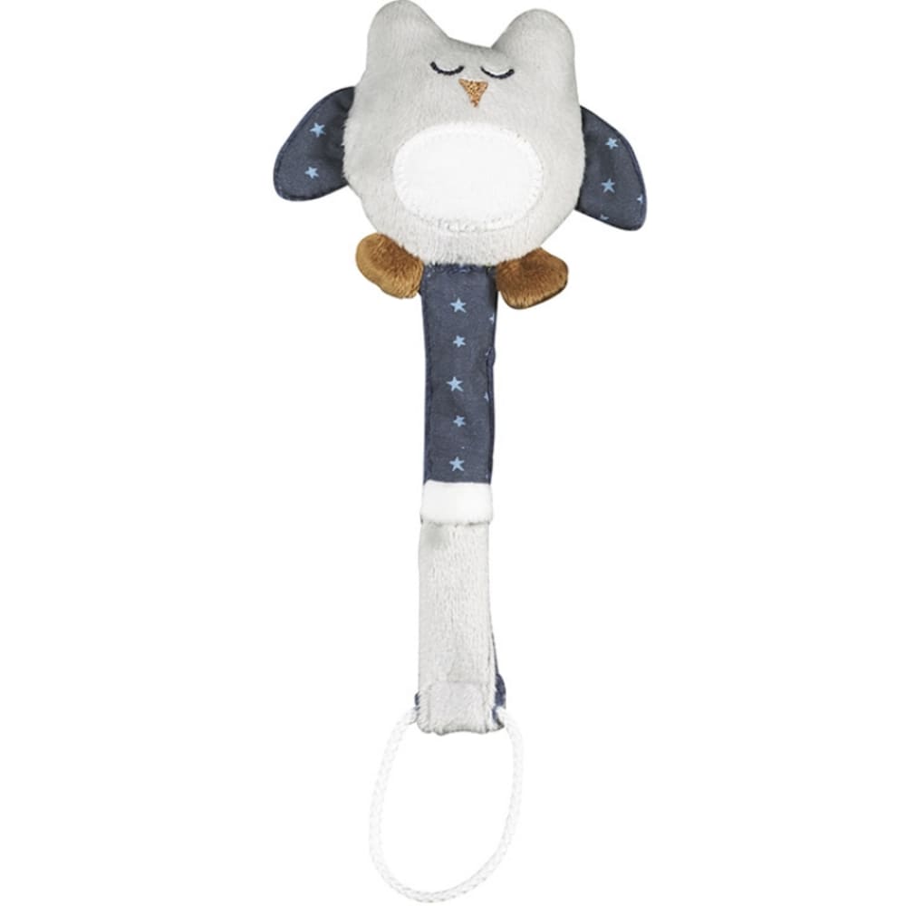 Sauthon Attache sucette Merlin Bleu Coton - 0x19x0cm